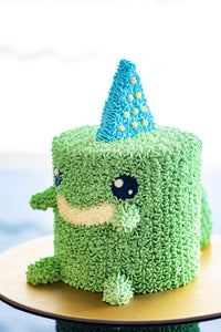 Alexsaurus - Dinosaur Cake (Not available for Next-Day Orders)