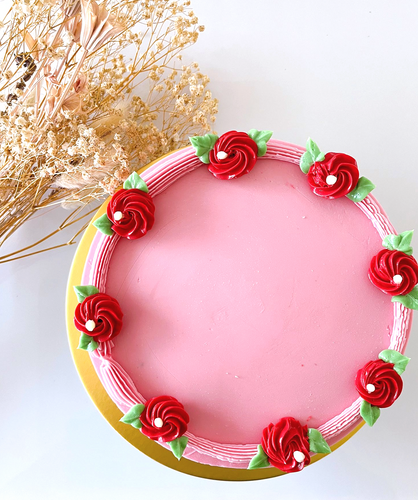 Pink Blossom Cake